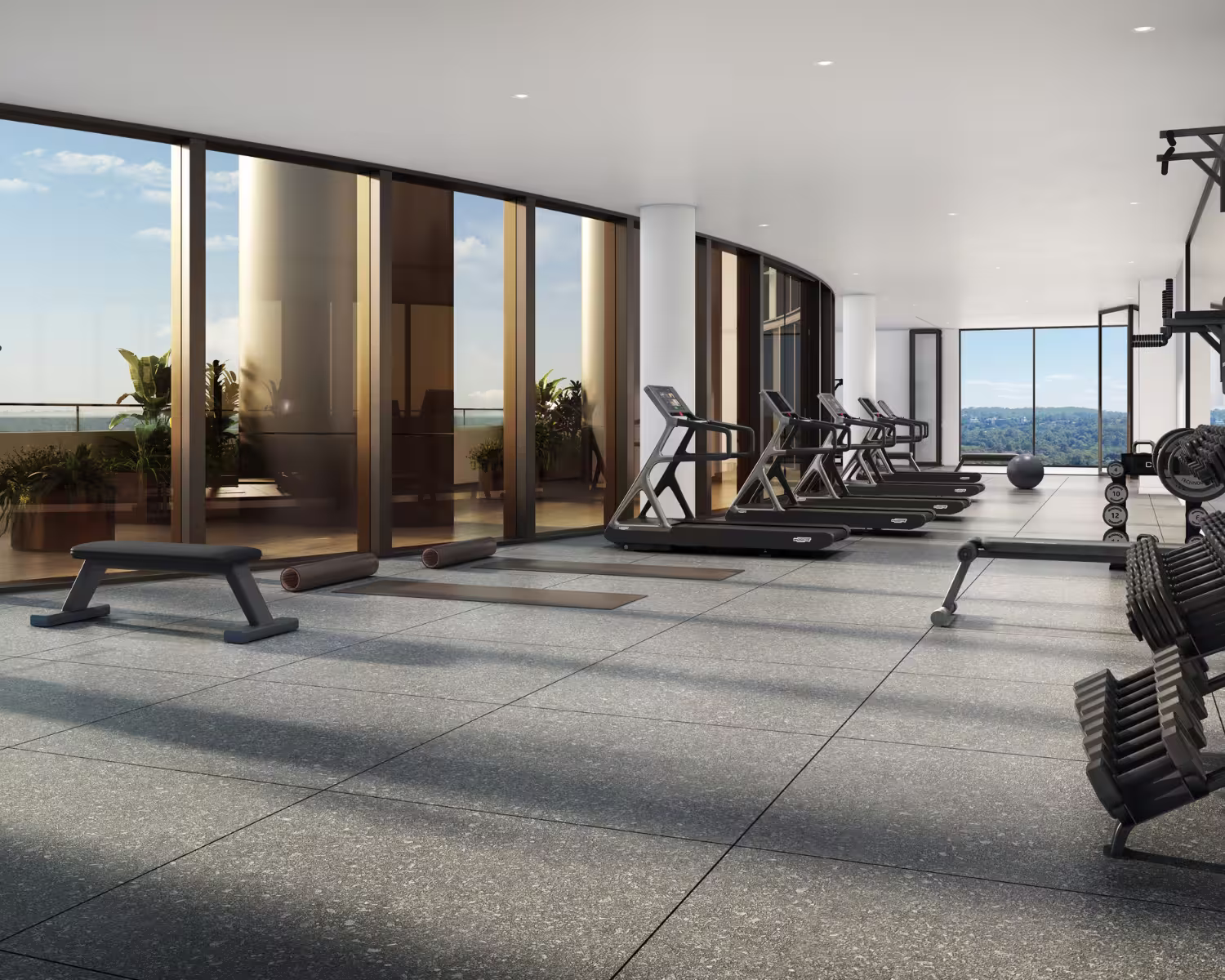 The Sky Residences Gym