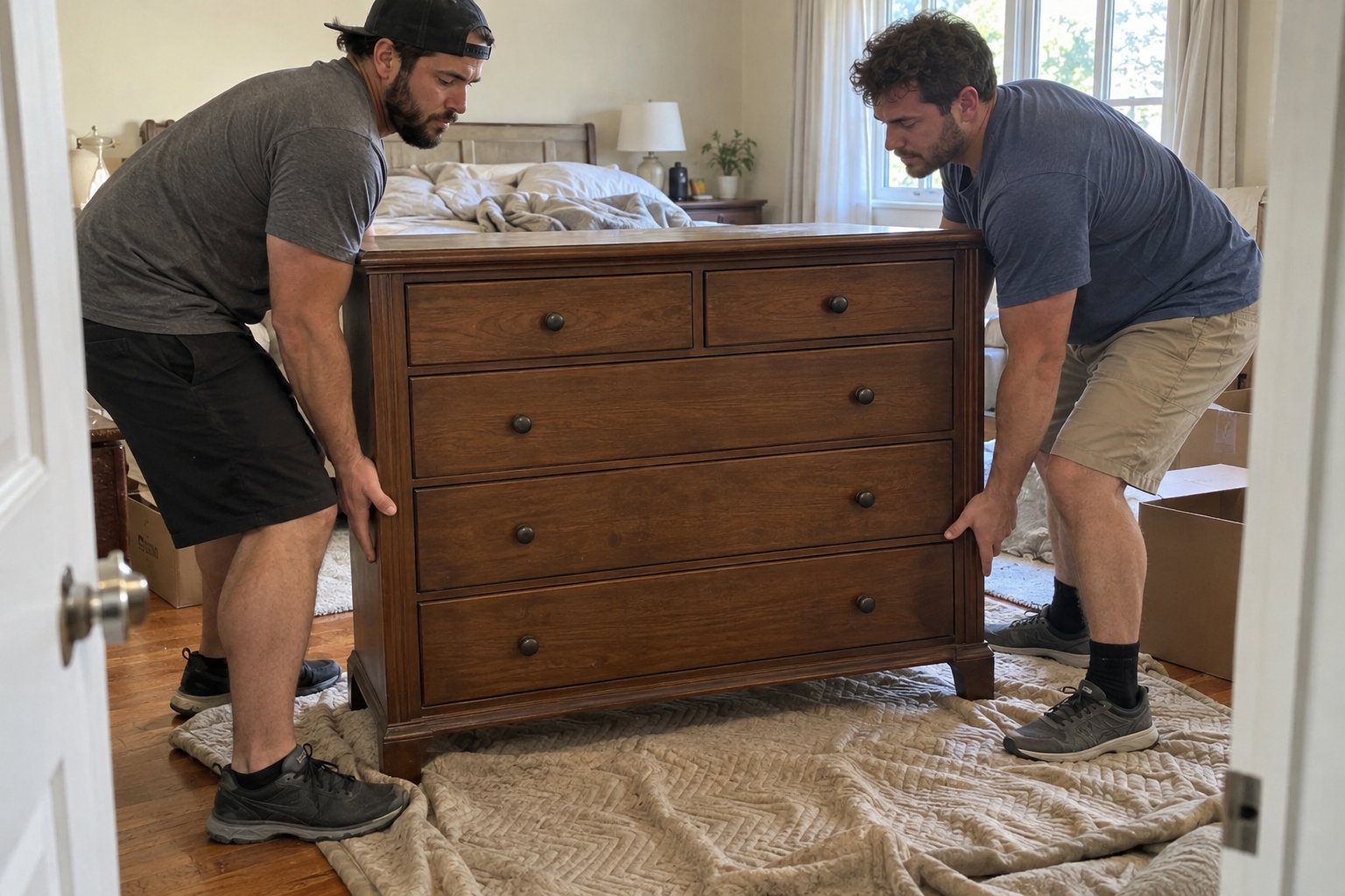 How To Move A Dresser
