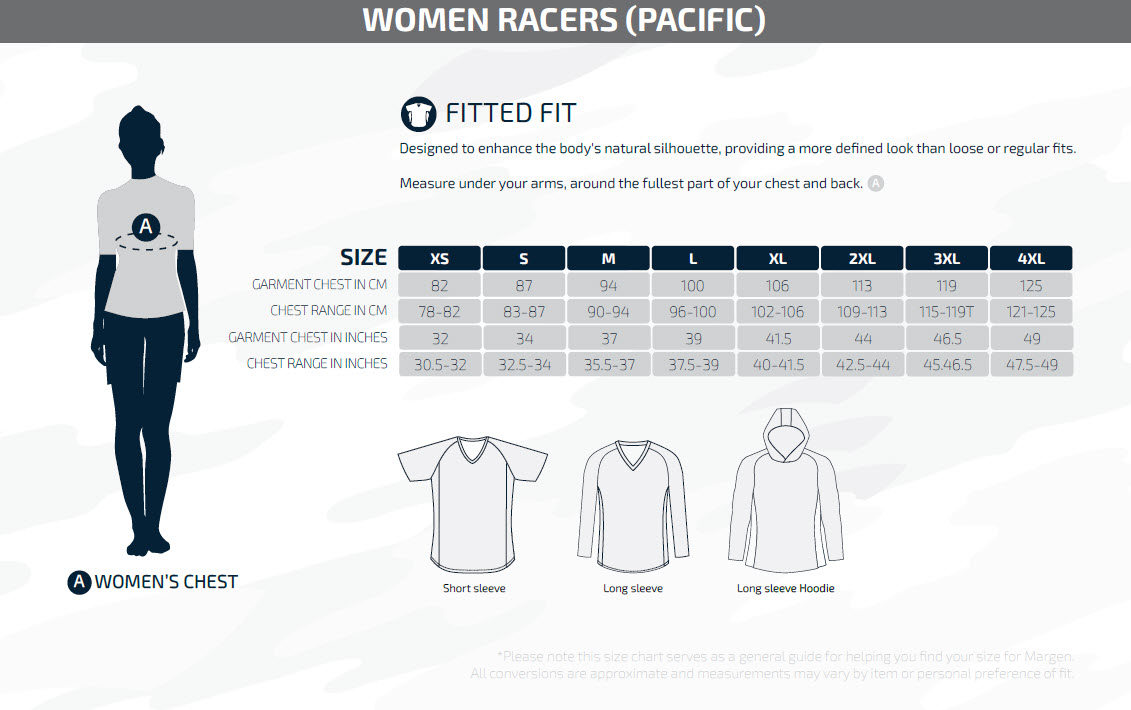 Women's Size Chart