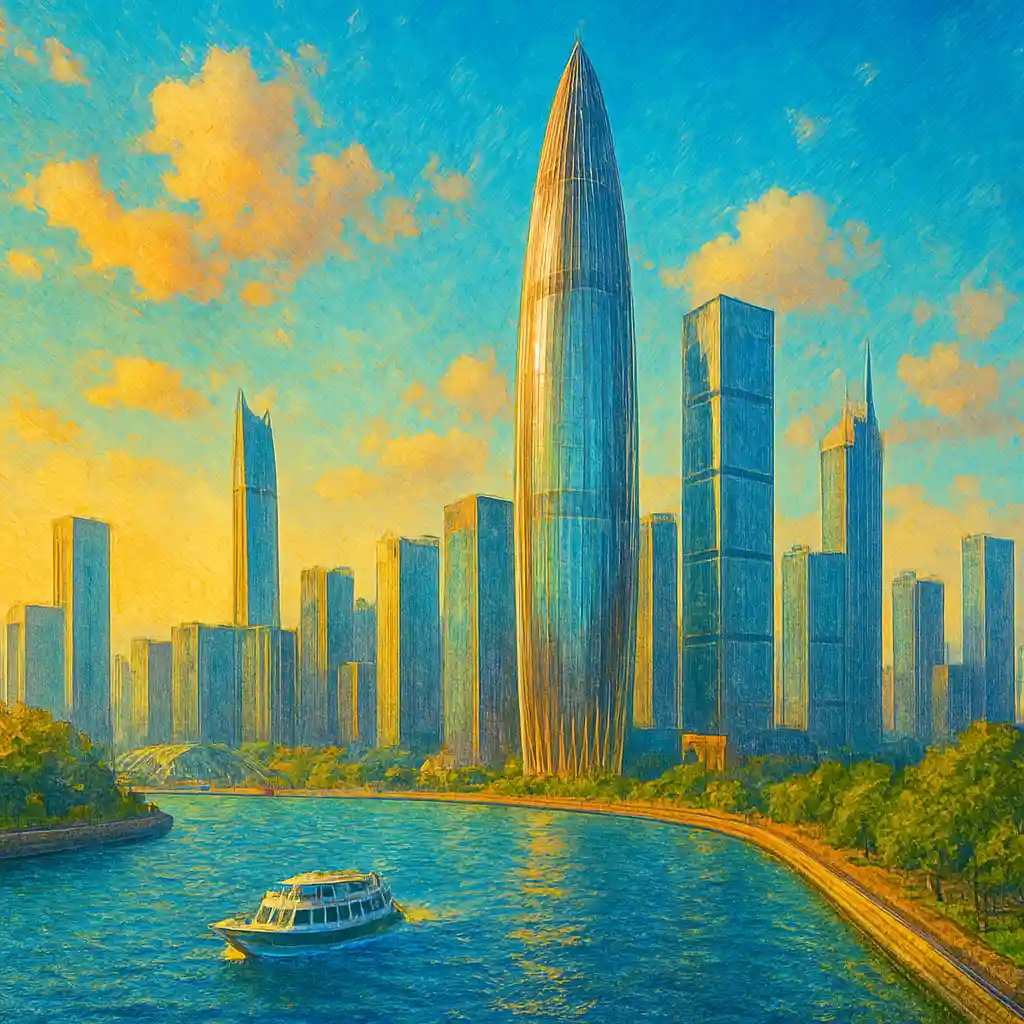 HYROX Shenzhen 2025 fitness competition | Shenzhen city skyline