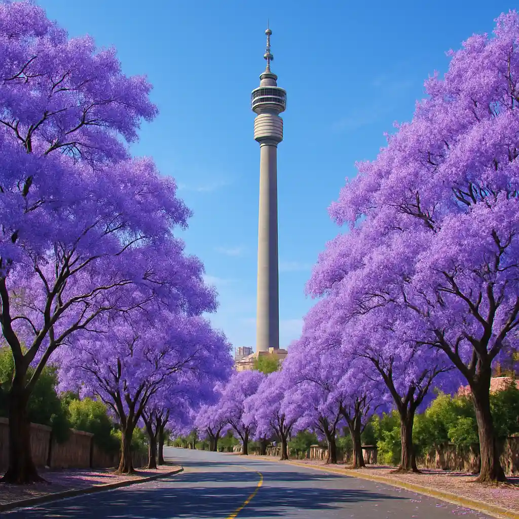 Johannesburg skyline with Carlton Centre and city highlights – HYROX Johannesburg 2025 race-cation guide