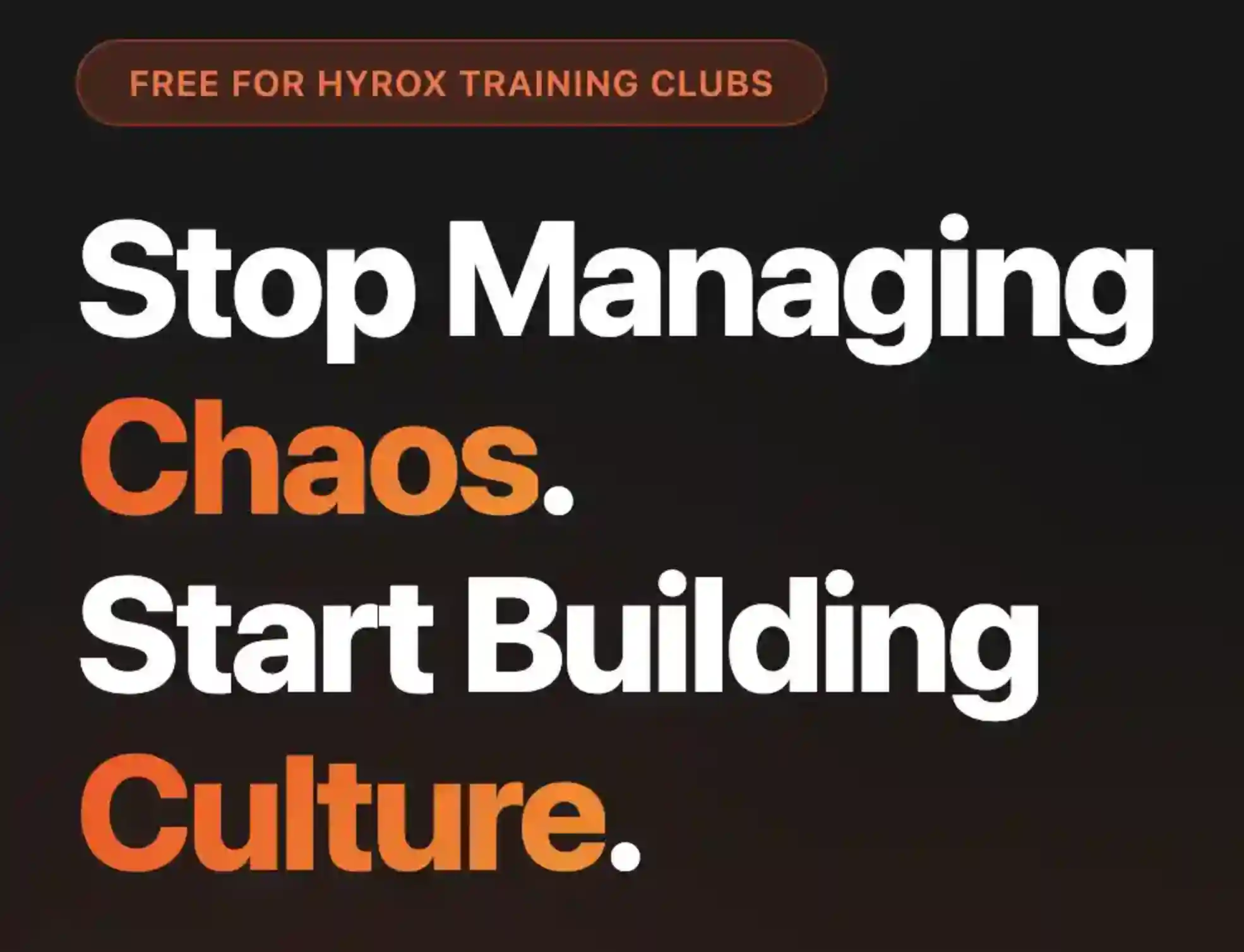HYROX RoxHQ crew management dashboard comparison showing race day coordination without chaos - free tool for HYROX coaches managing wave times and athlete coordination across 1000+ athletes and 90+ events