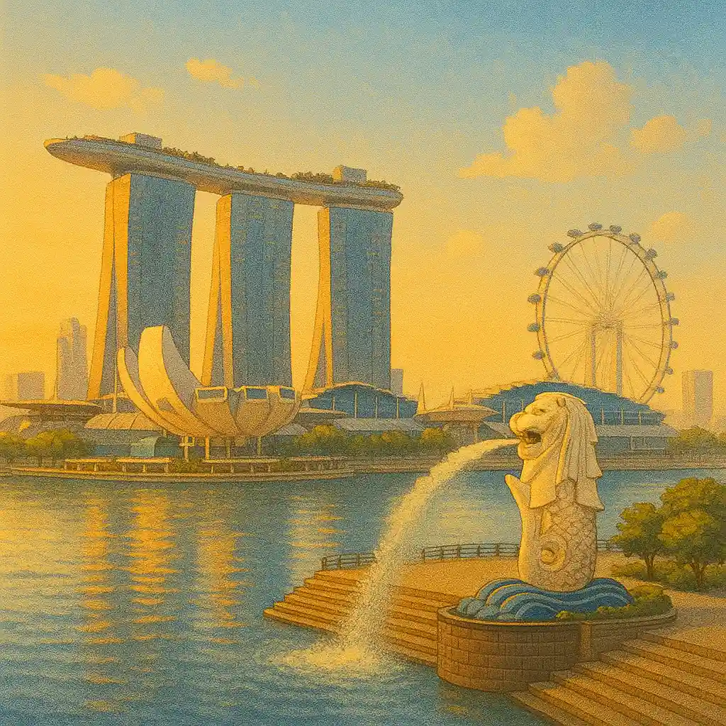 HYROX Singapore 2026 fitness competition | Singapore city skyline