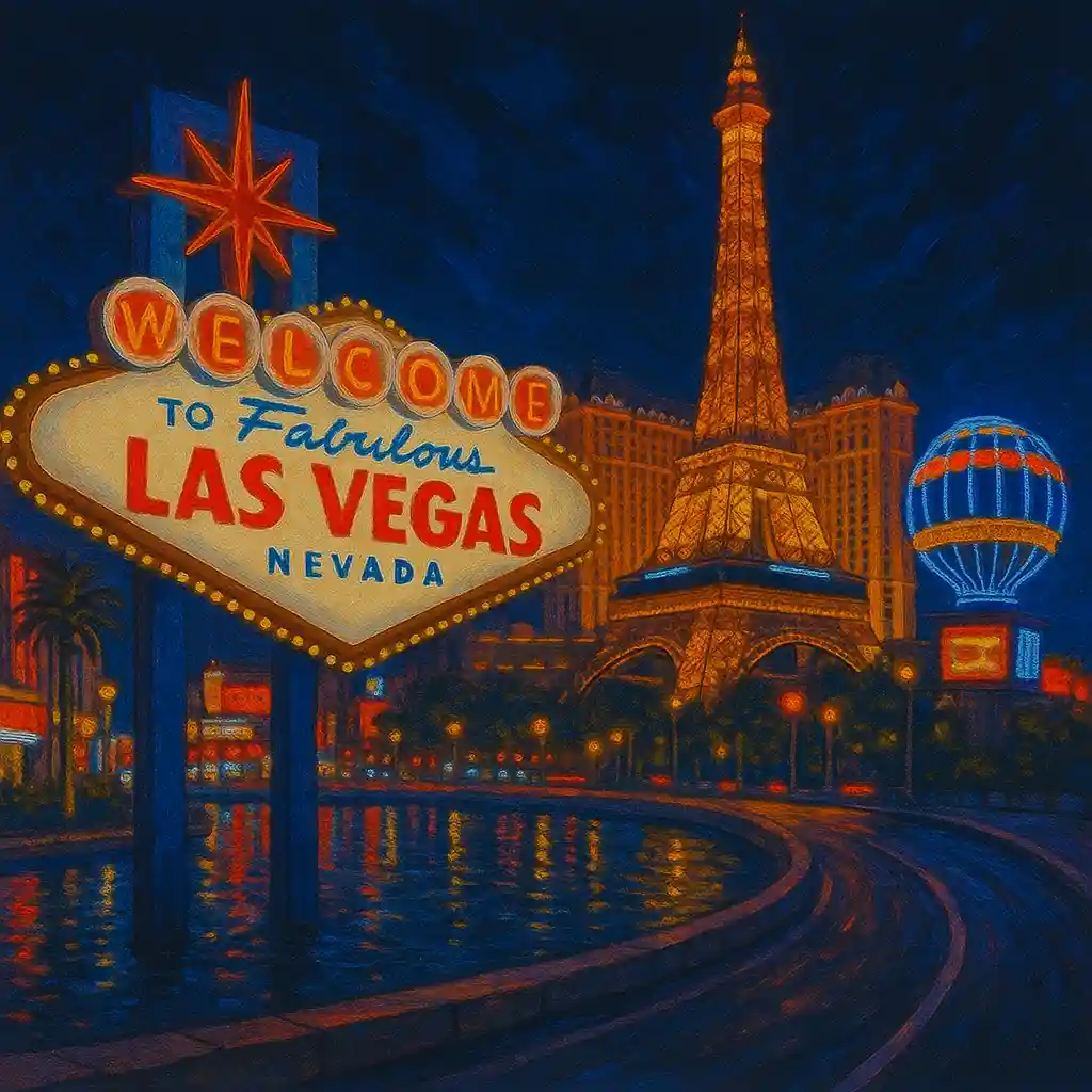 HYROX Las Vegas 2026 fitness competition | Las Vegas city skyline