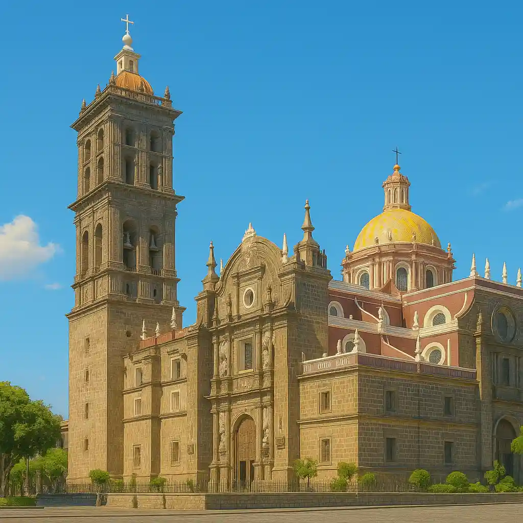 HYROX Puebla 2026 fitness competition | Puebla city landmark