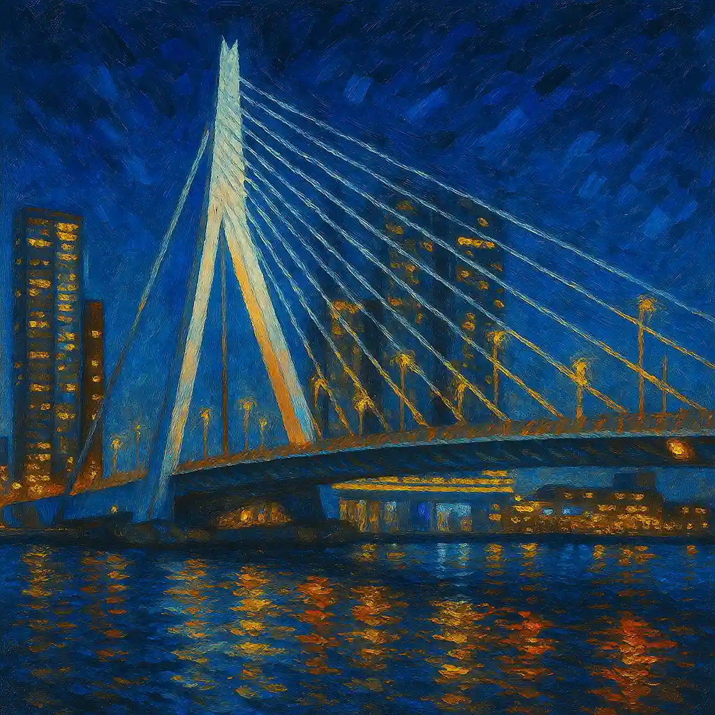 HYROX Rotterdam 2026 fitness competition | Rotterdam city skyline