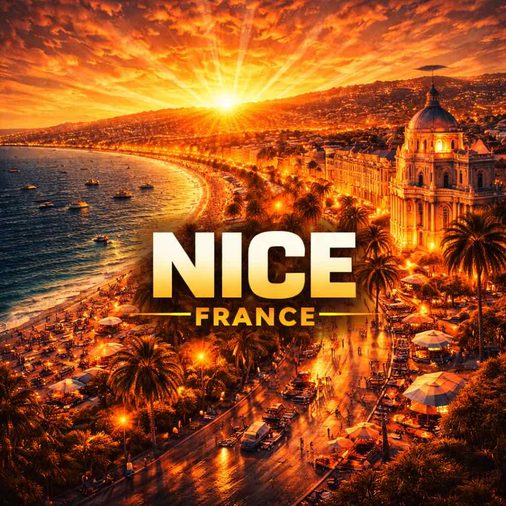 HYROX Nice 2026 fitness competition | Nice city landmark