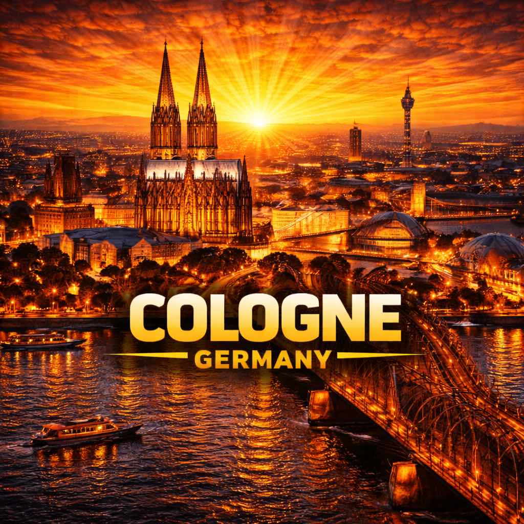 HYROX Cologne 2026 fitness competition | Cologne city landmark