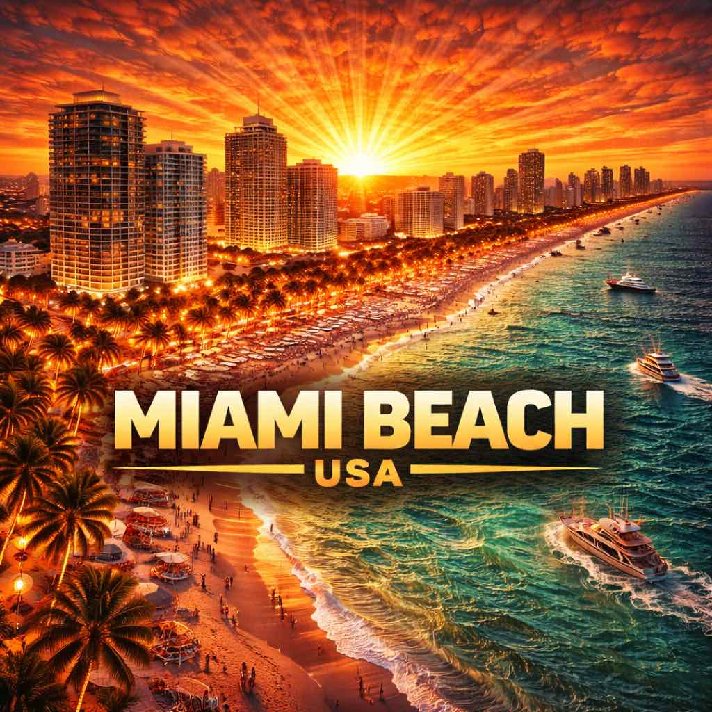 HYROX Miami Beach 2026 fitness competition | Miami Beach city skyline
