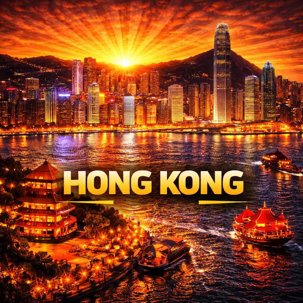 HYROX Hong Kong 2026 fitness competition | Hong Kong city skyline