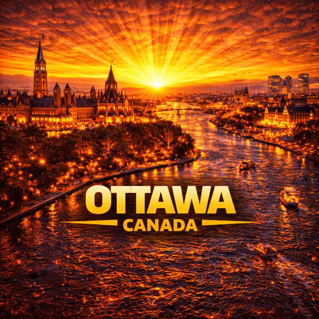 HYROX Ottawa 2026 fitness competition | Ottawa city skyline