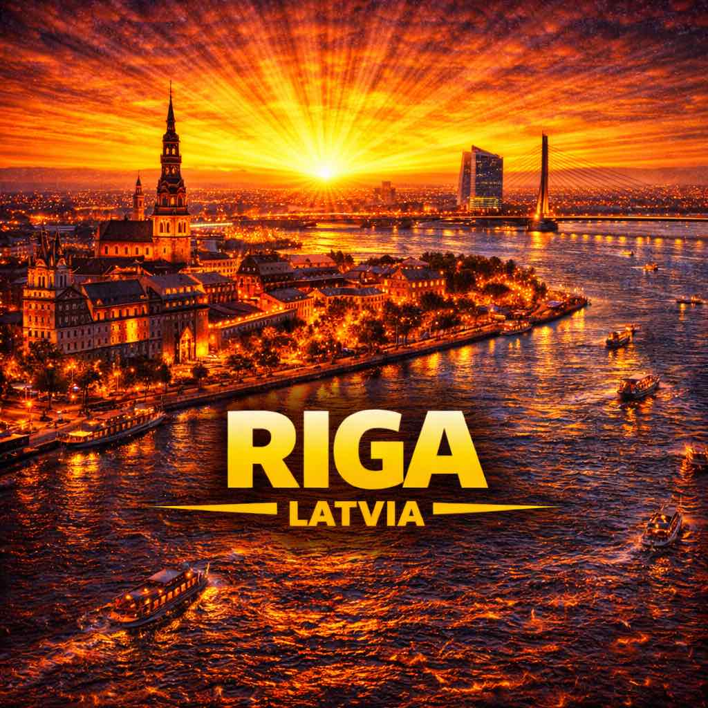 HYROX Riga 2026 fitness competition | Riga city landmark