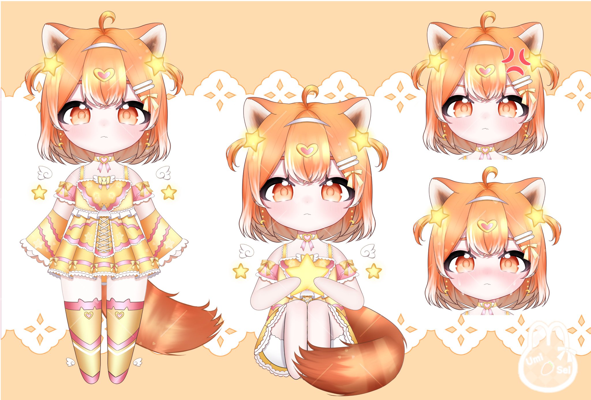Magic Girl Chibi Model