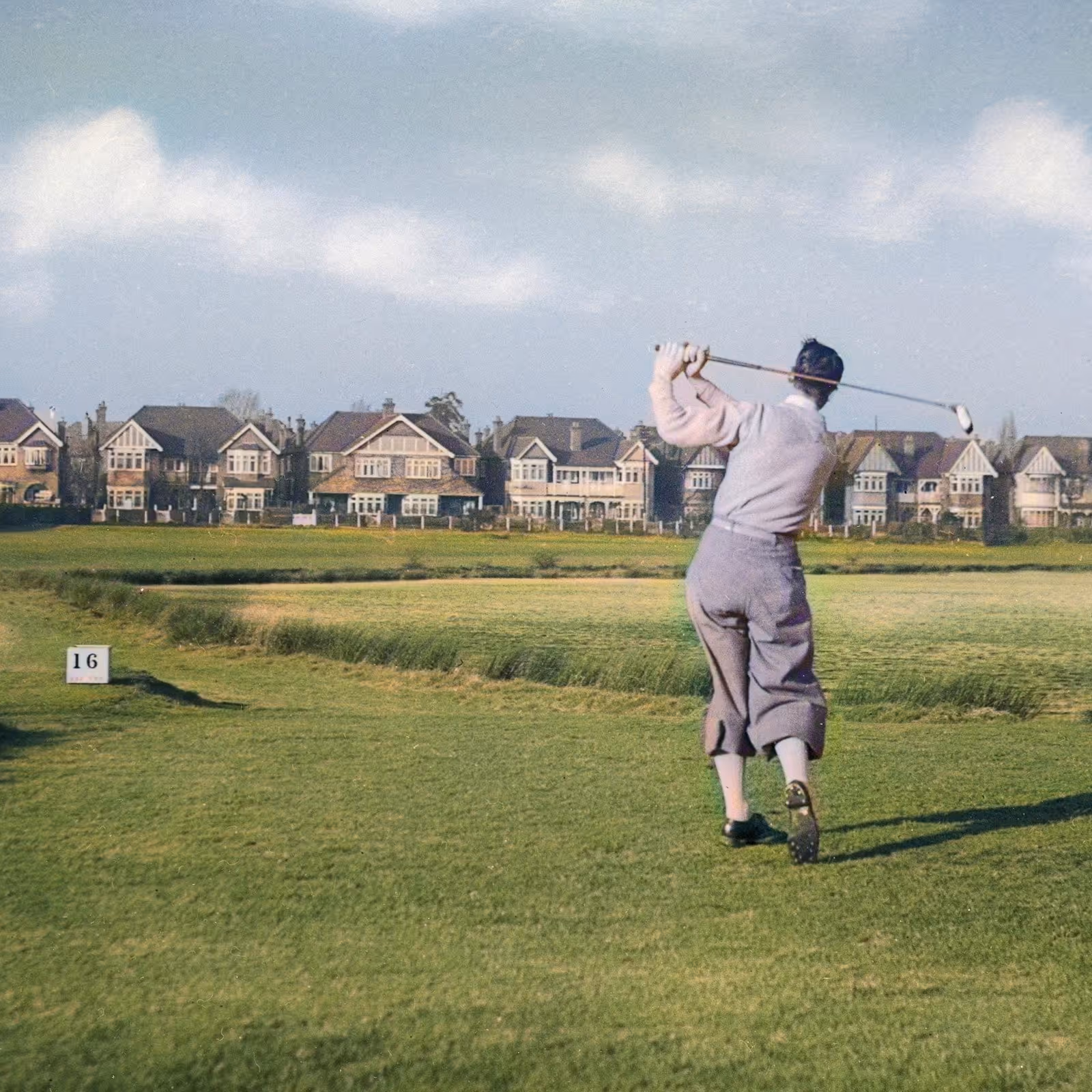 Wanstead Golf Club, driving the 16th Circa 1930