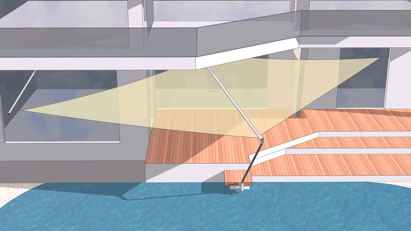 Hier zeigen wir mit Hilfe eines GIFs einen Schattenverlauf, den SunSquare für Kunden oder Interessierte in der Angebotsphase erstellen kann.