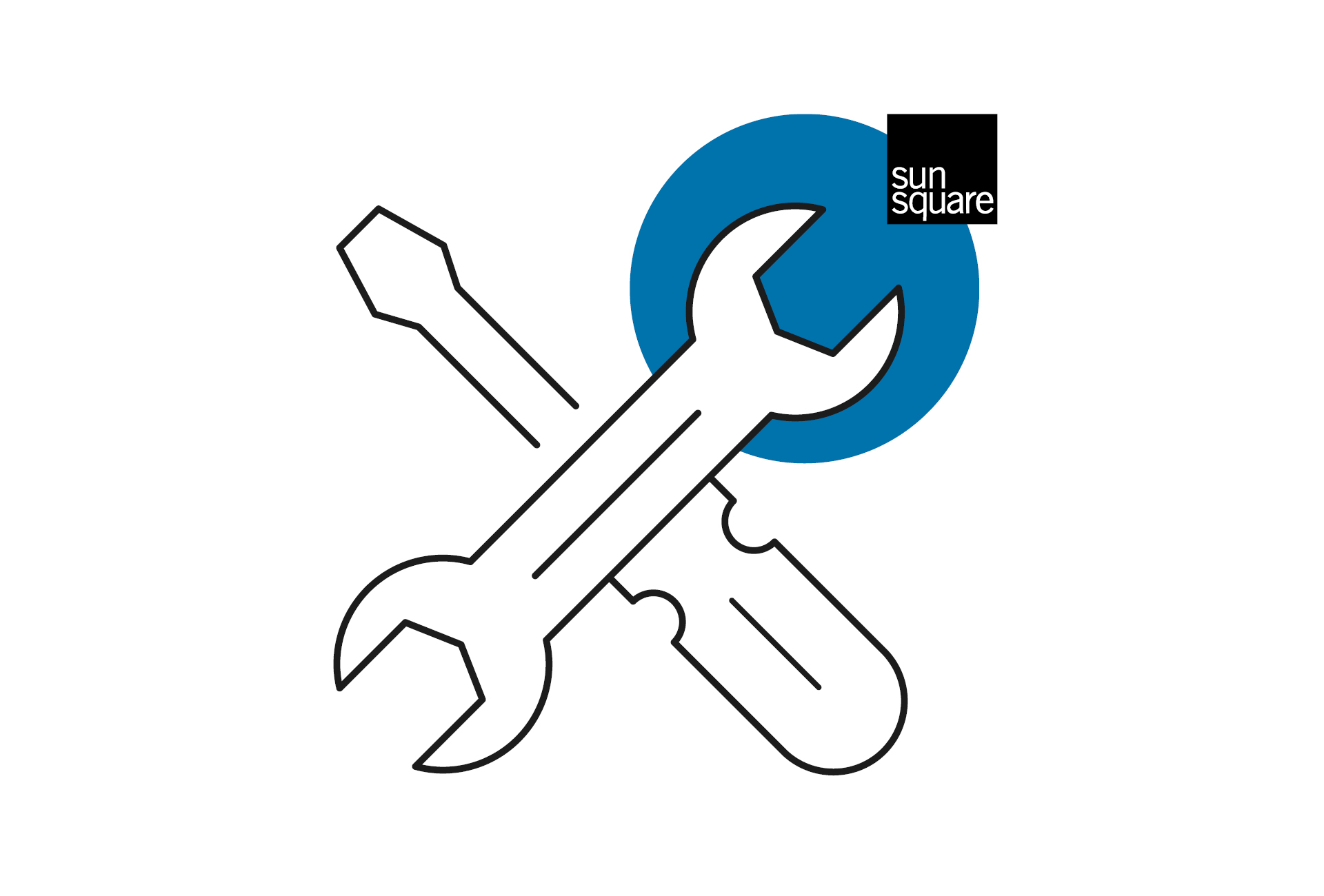 Illustration der SunSquare Montage