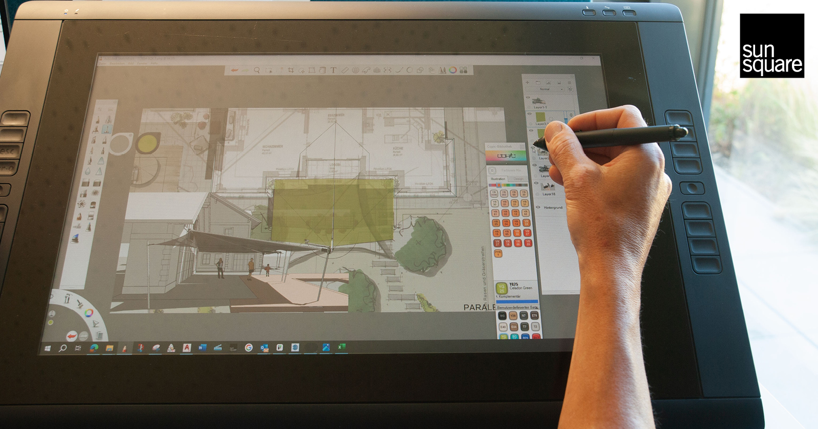 SunSquare Planungskompetenz. Jedes Projekt ist einzigartig. Ob private Terrasse, Hotelanlage oder öffentlicher Raum – SunSquare steht für maßgeschneiderte Beschattungslösungen, die sich nahtlos in Architektur und Umgebung einfügen. Unsere autorisierten Händler sind umfassend geschult und verfügen über das nötige Know-how, um individuell zu beraten und Projekte eigenständig zu planen und umzusetzen.