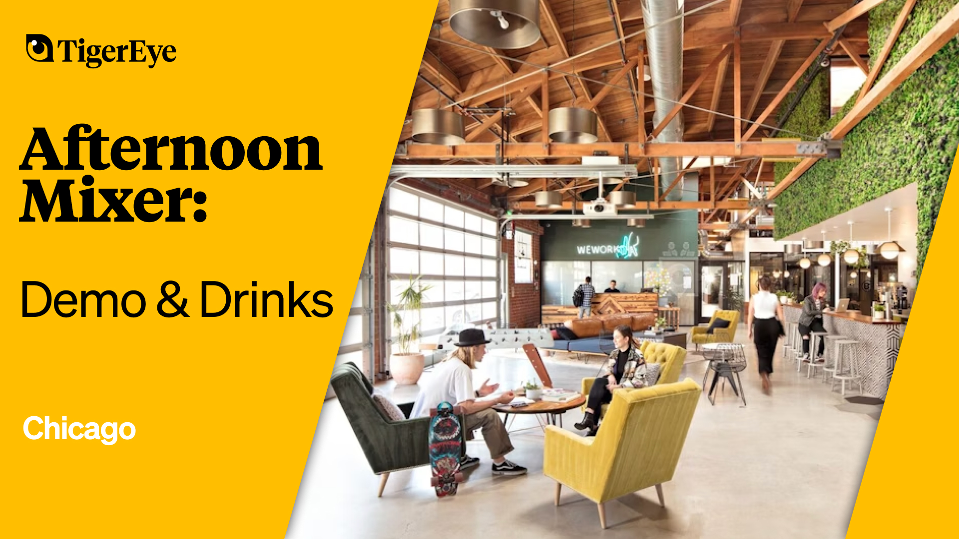 TigerEye Afternoon Mixer: Demo & Drinks