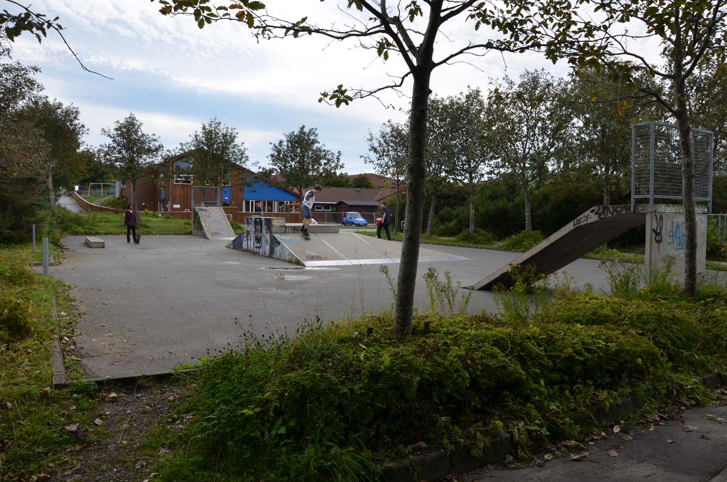 Funbox, ledge, bank