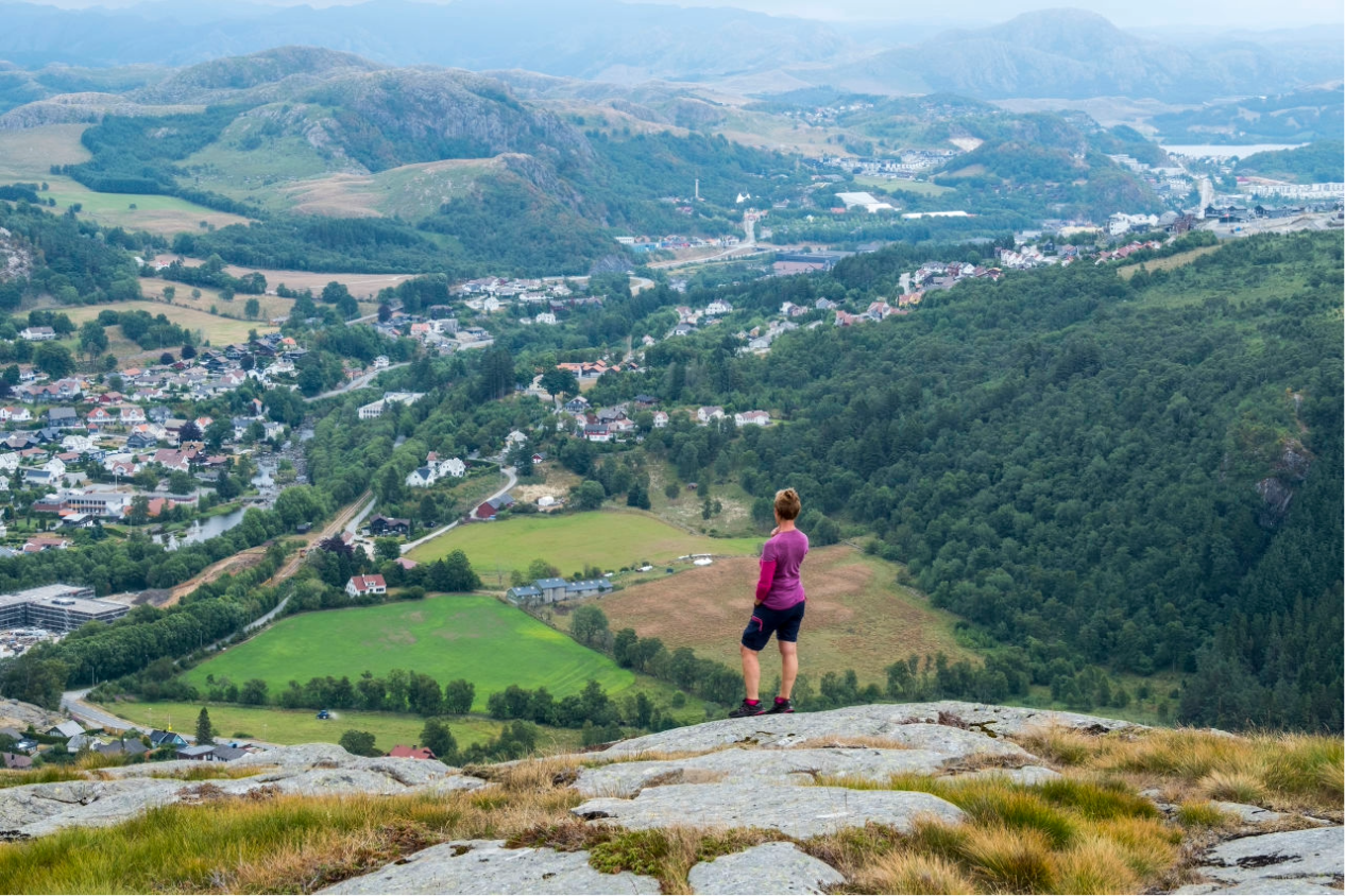 Kort og bratt – topp tur!