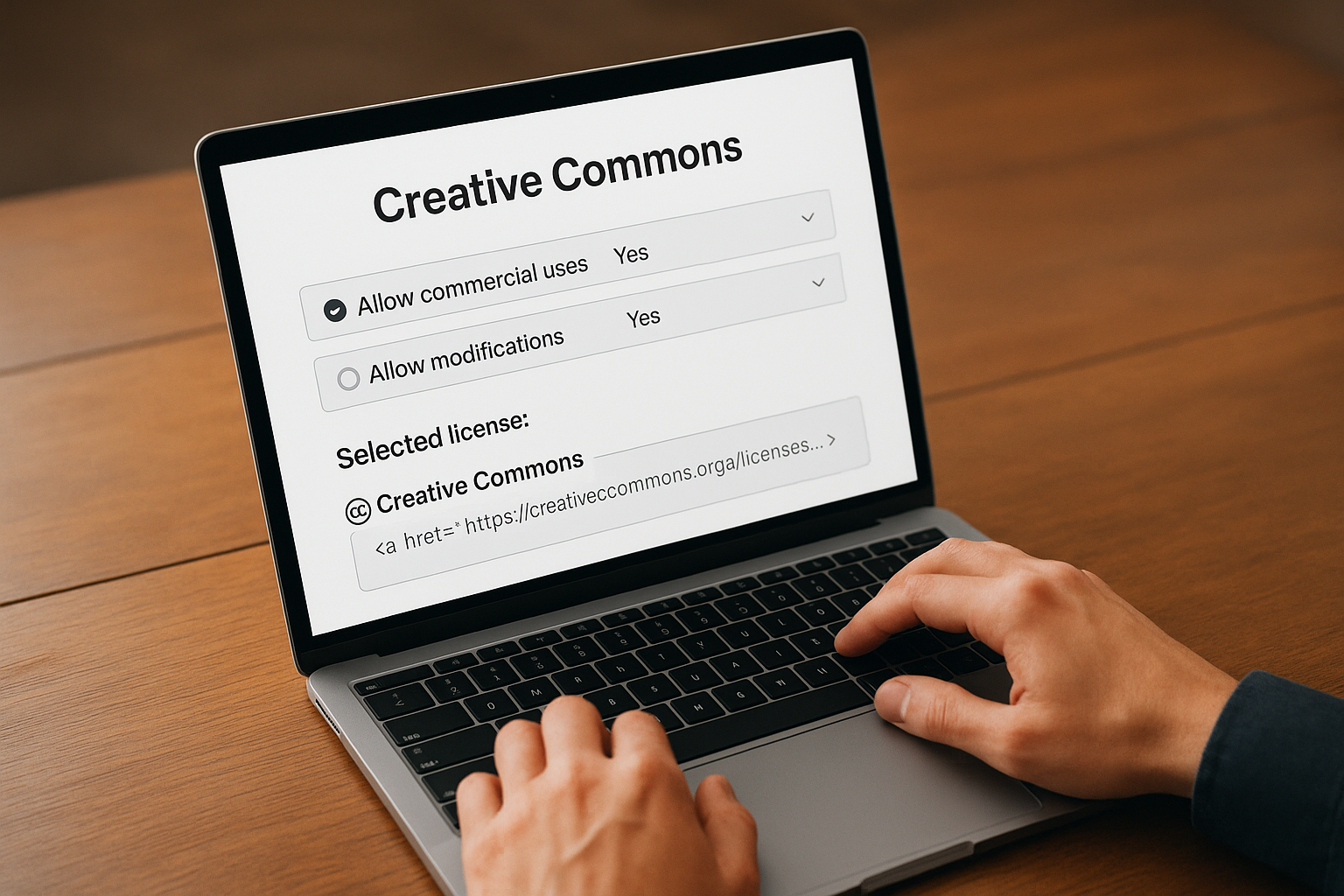 Answer the licensing questions