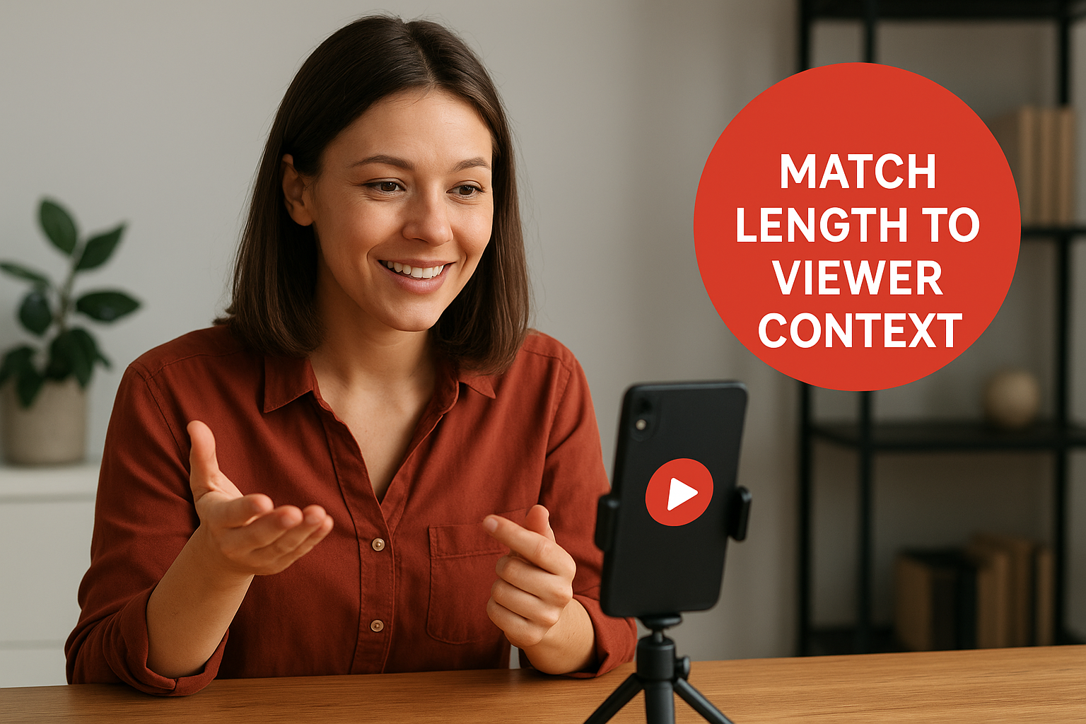 Match length to viewer context