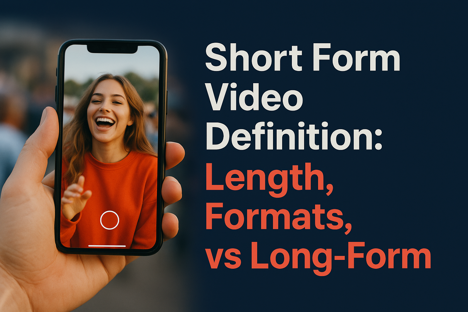 Short Form Video Definition: Length, Formats, vs Long-Form
