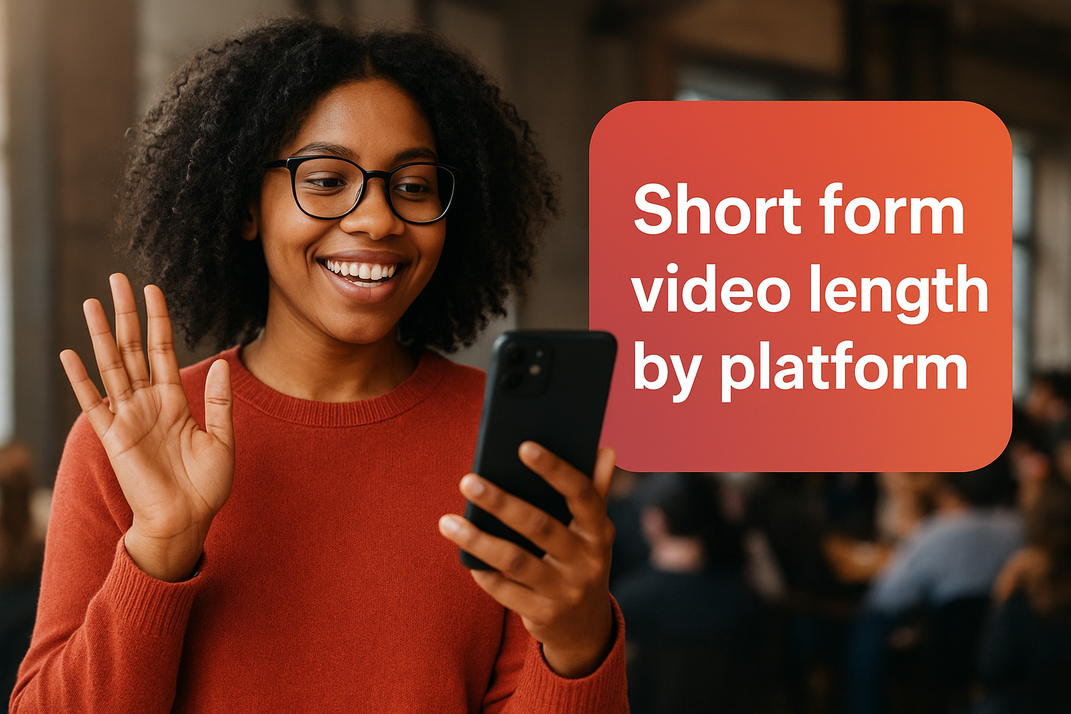 Short form video length by platform