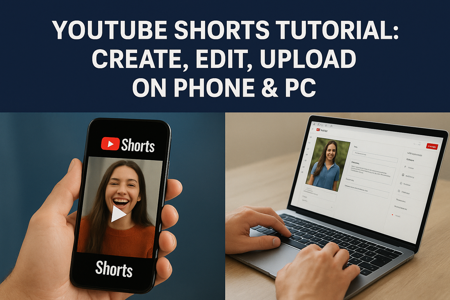 YouTube Shorts Tutorial: Create, Edit, Upload On Phone & PC