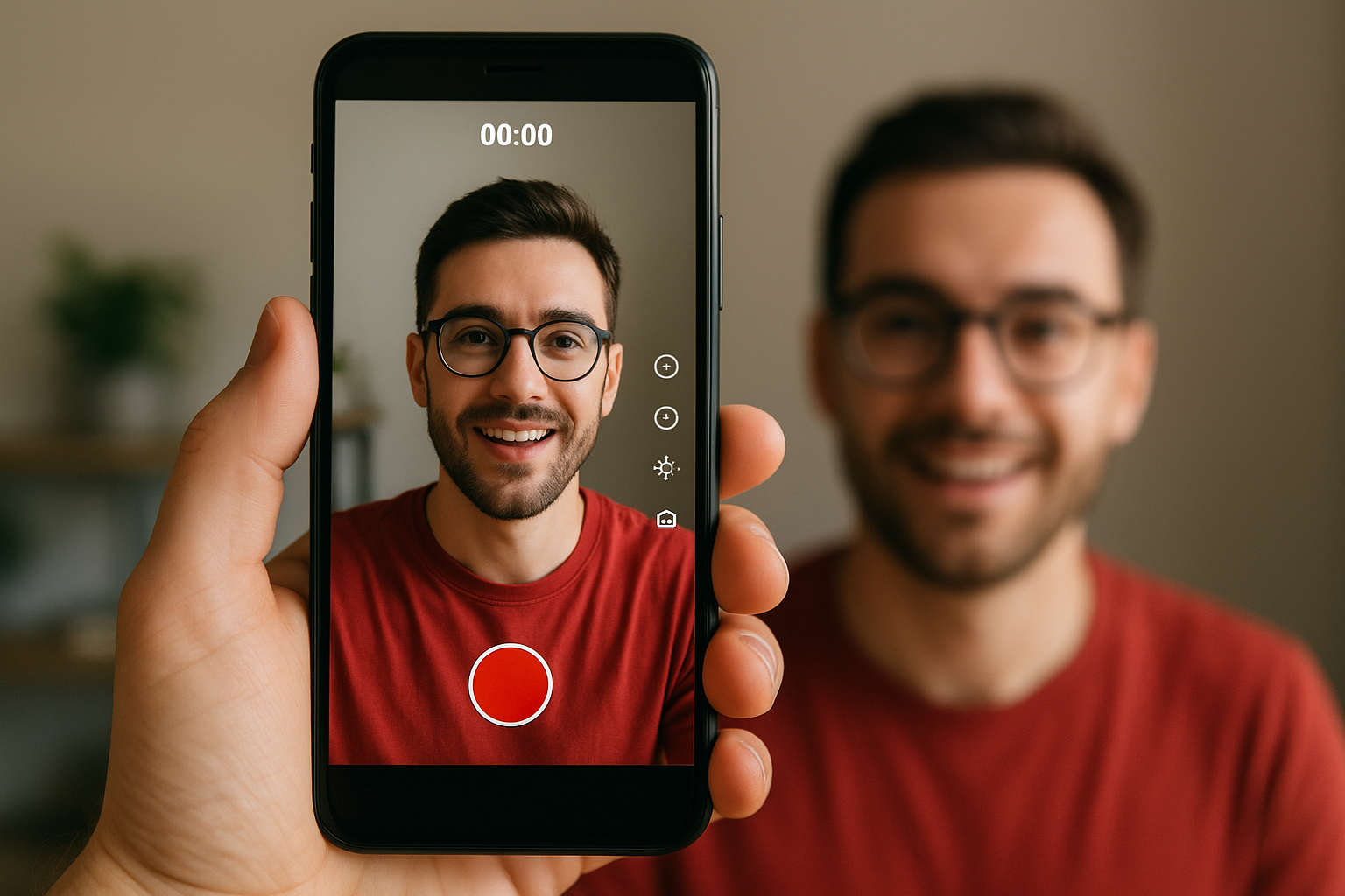 Record your video clips