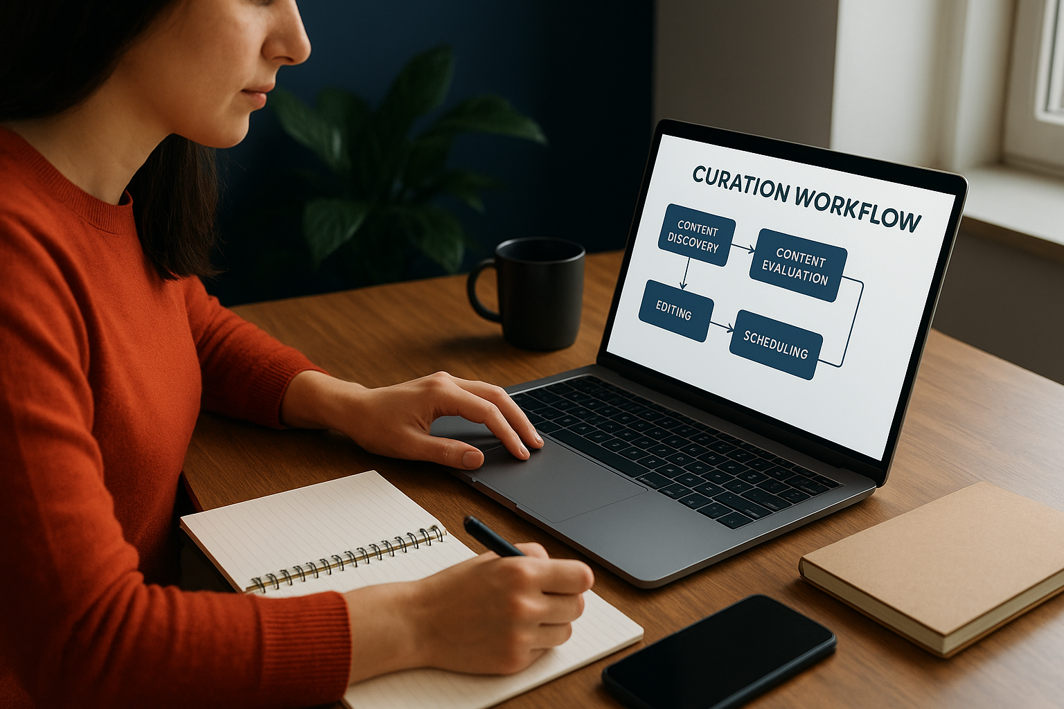 Build the curation workflow