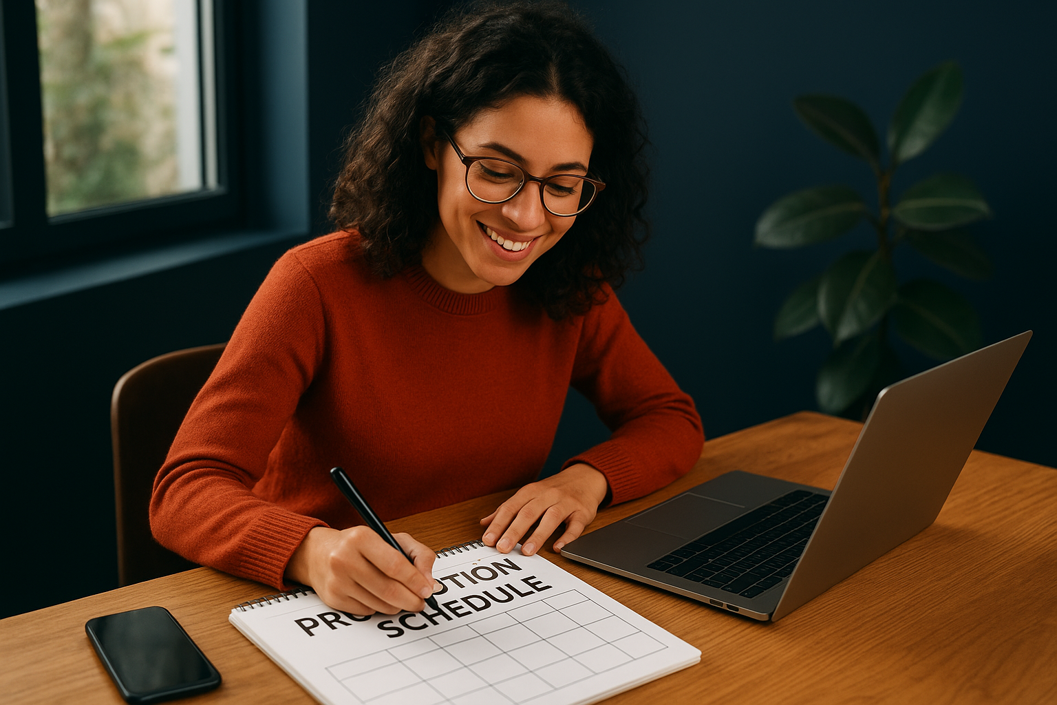 Build a promotion schedule