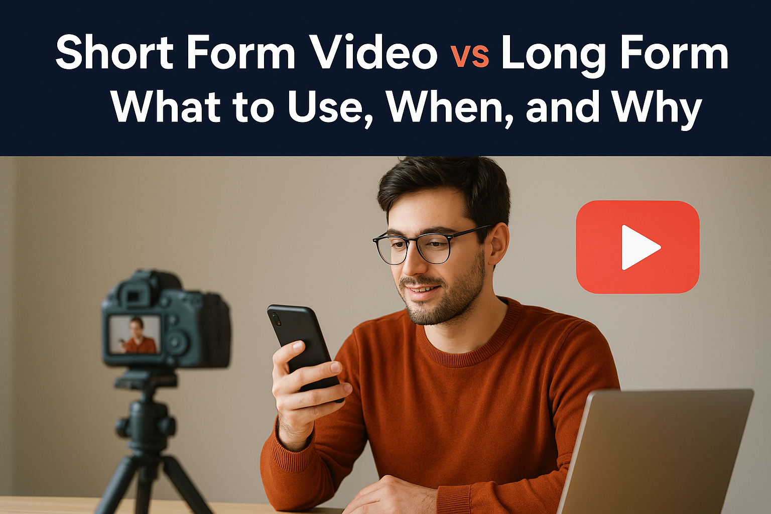 Short Form Video vs Long Form: What to Use, When, and Why