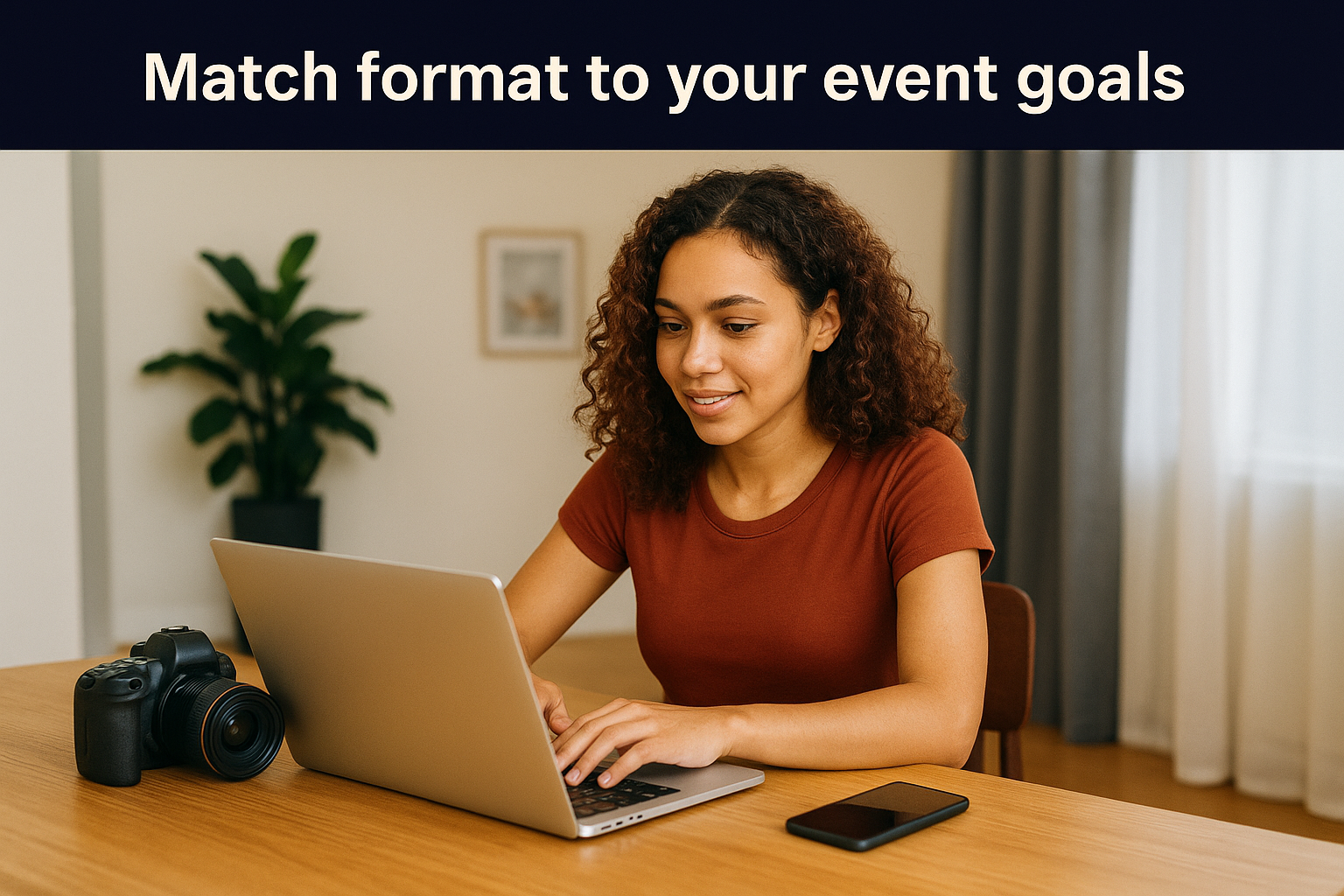 Match format to your event goals
