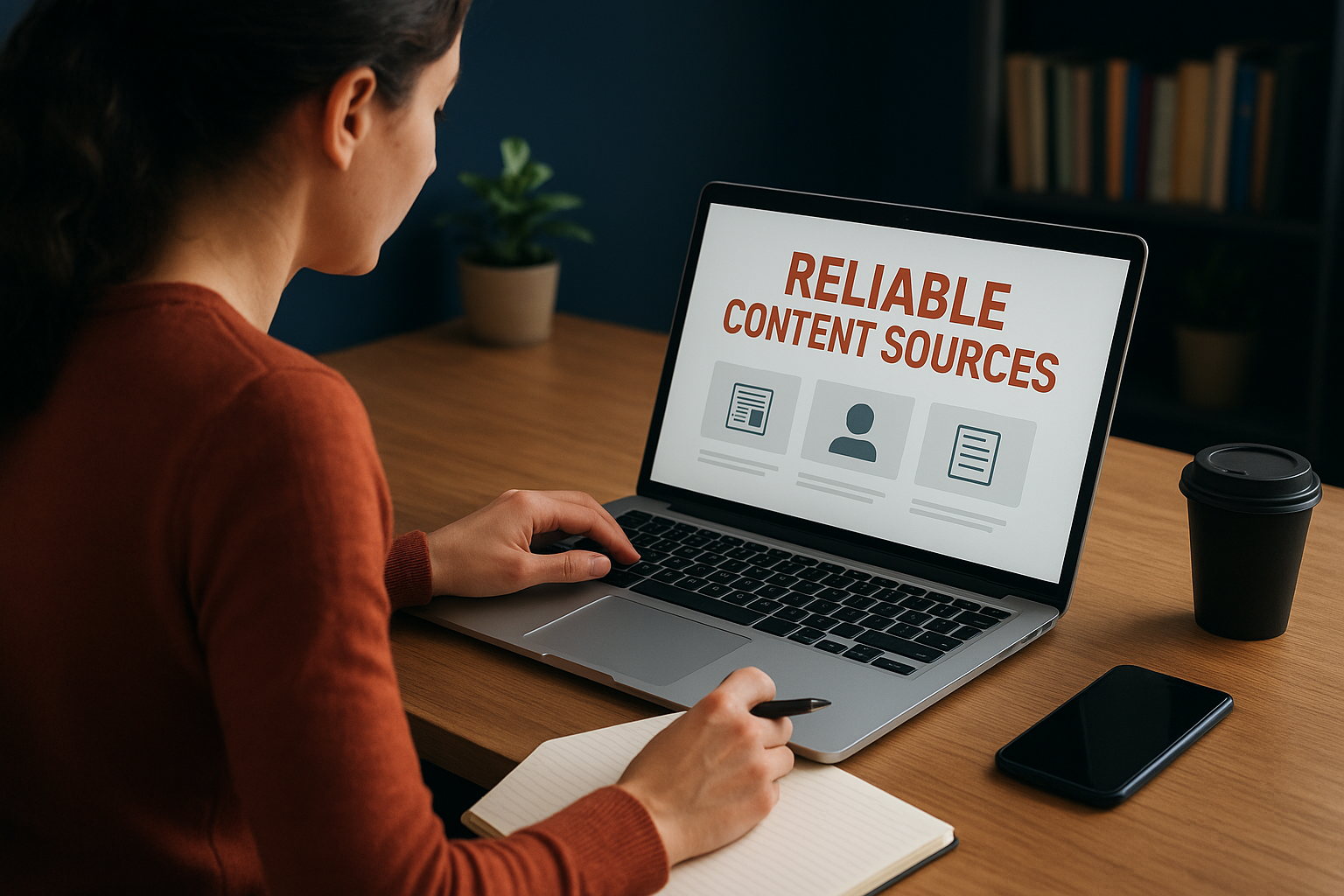 Find reliable content sources