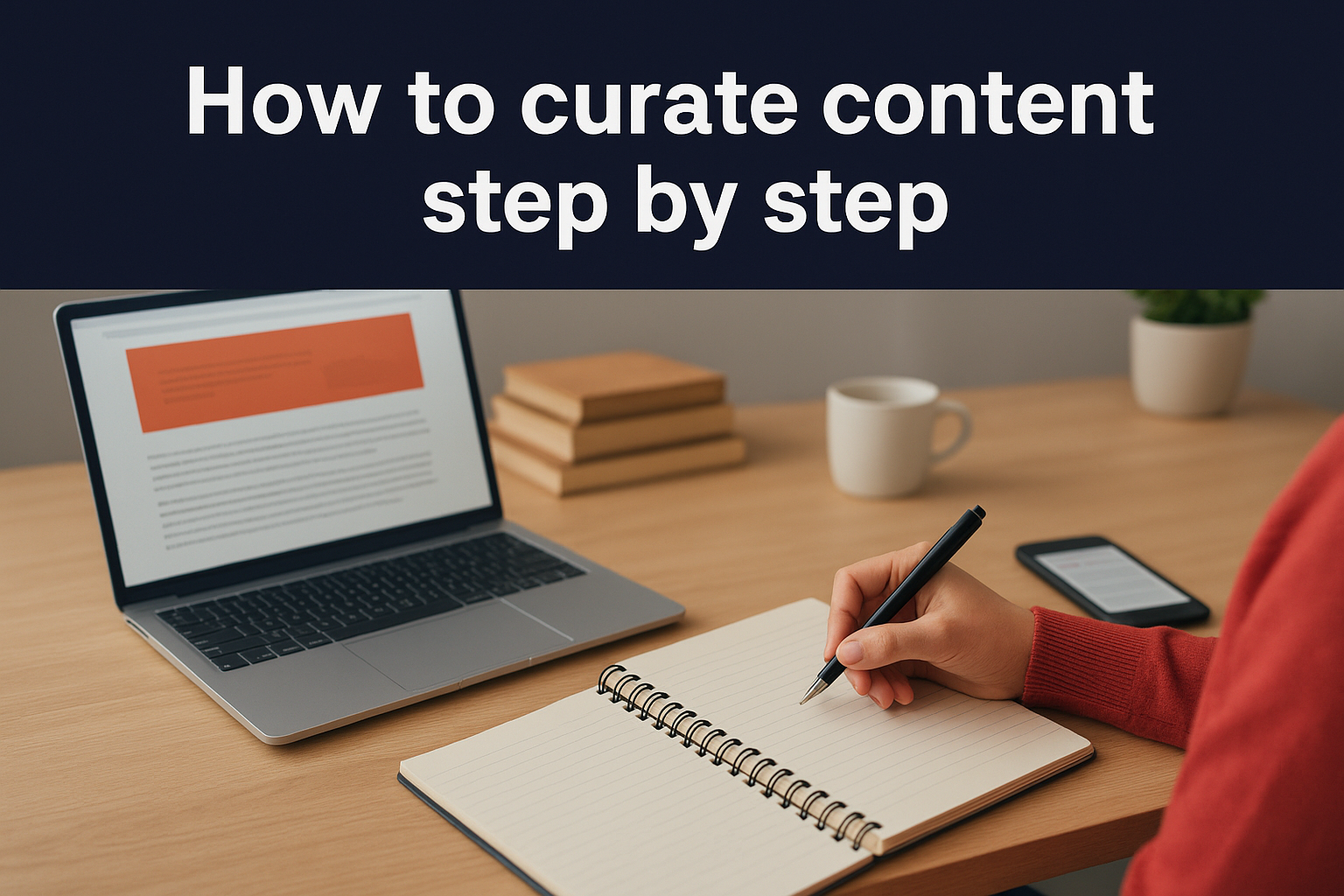 How to curate content step by step