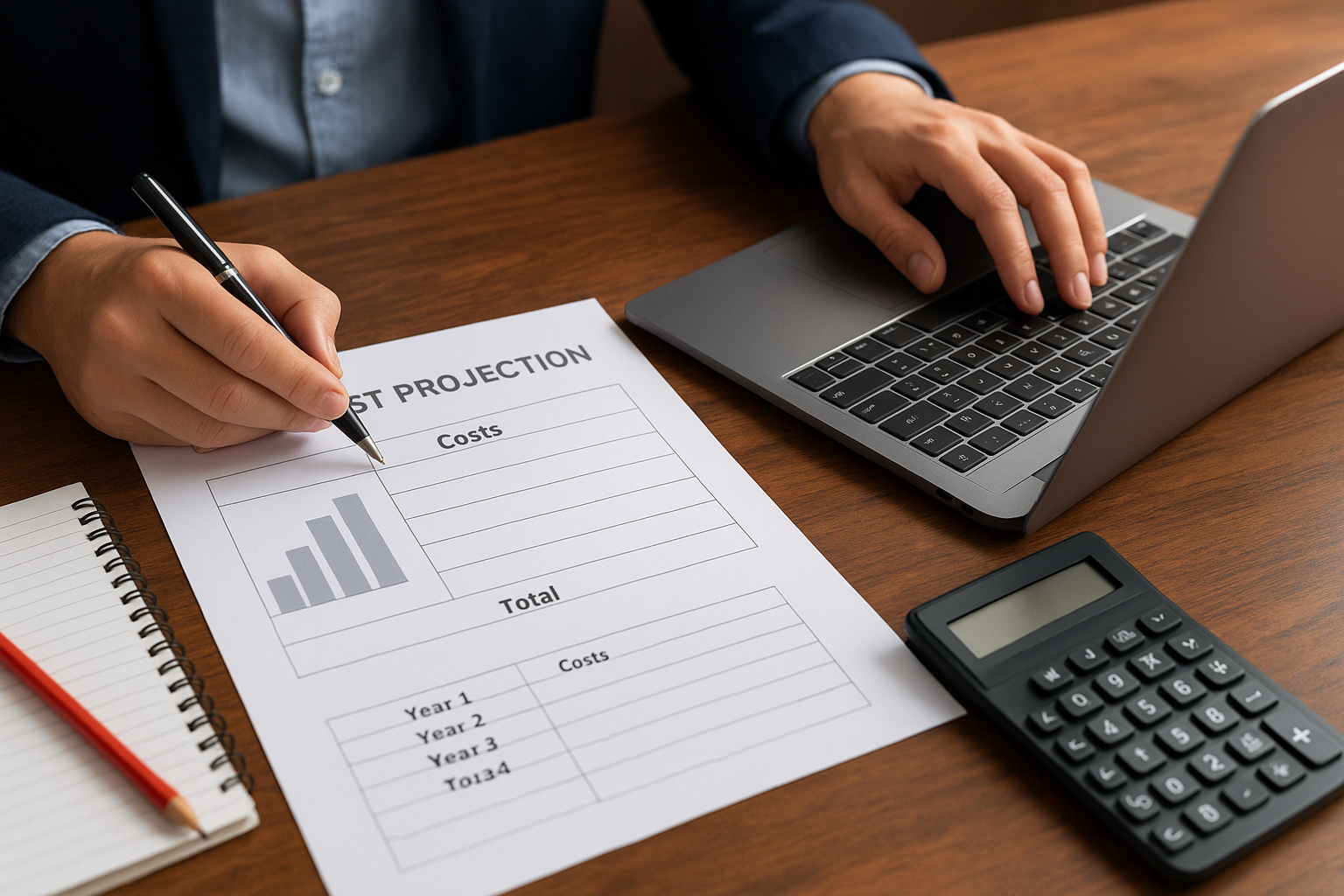 Build your total cost projection