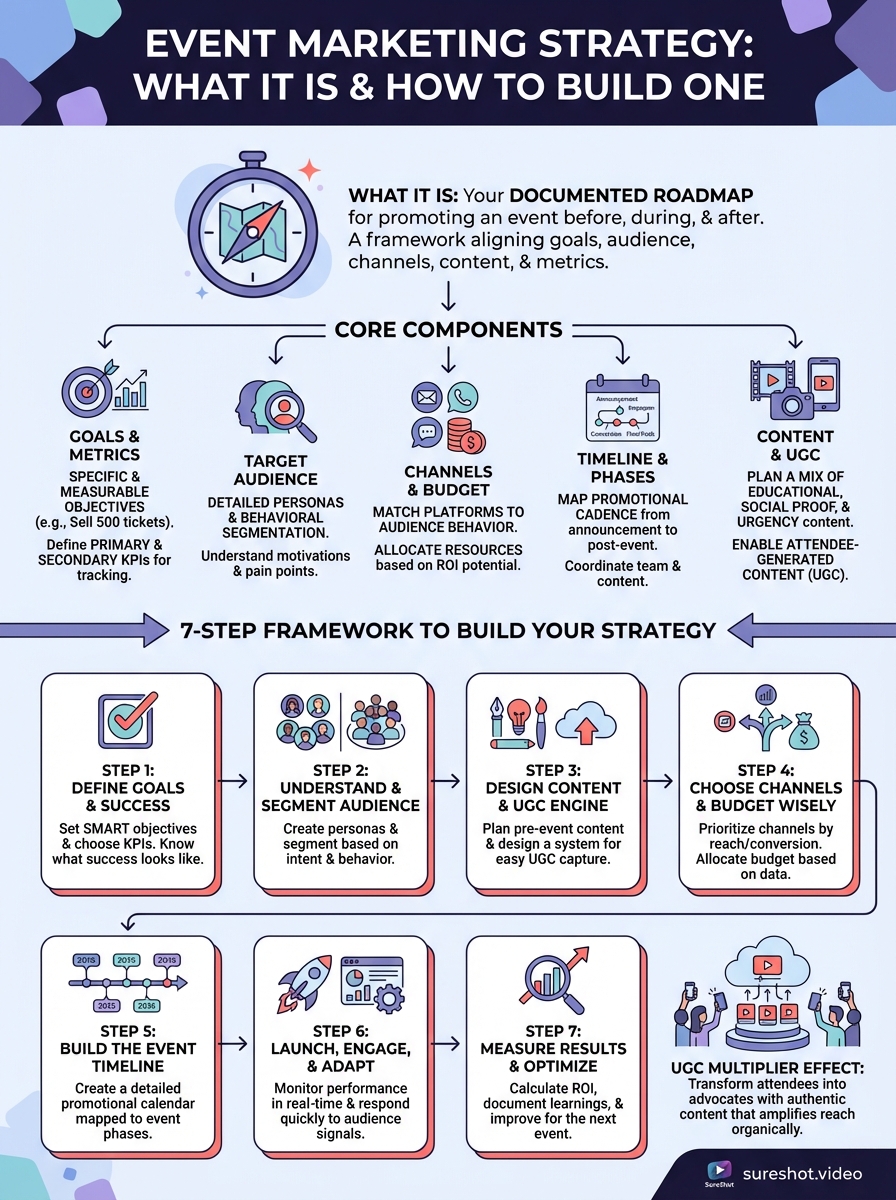 what is event marketing strategy infographic