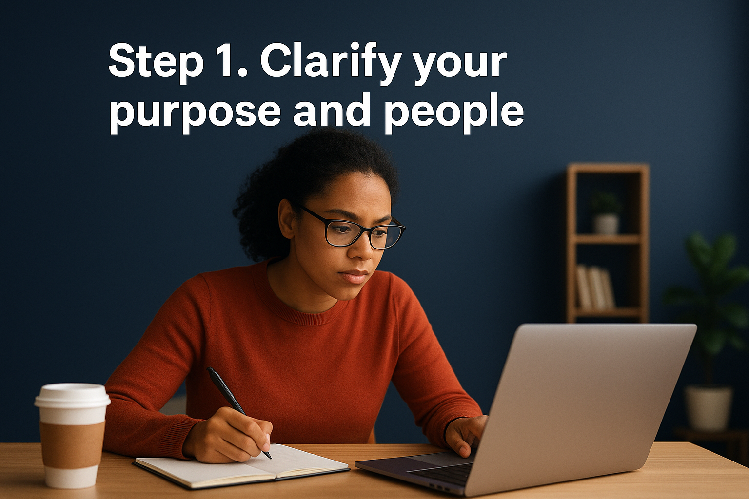 Step 1. Clarify your purpose and people