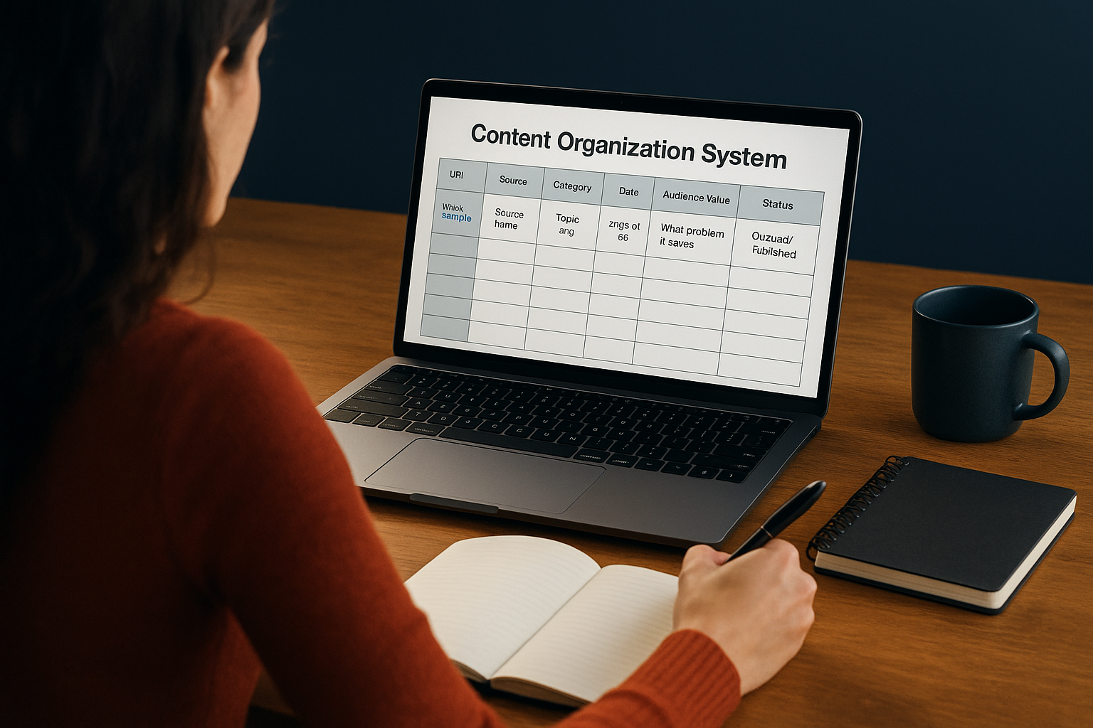 Build your content organization system