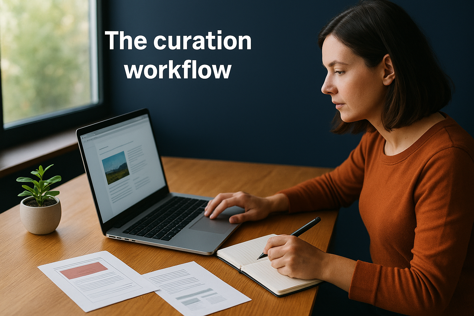 The curation workflow
