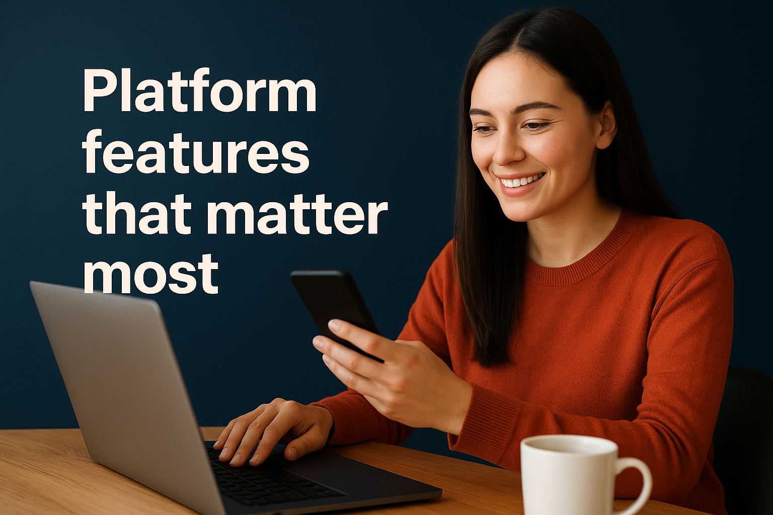 Platform features that matter most