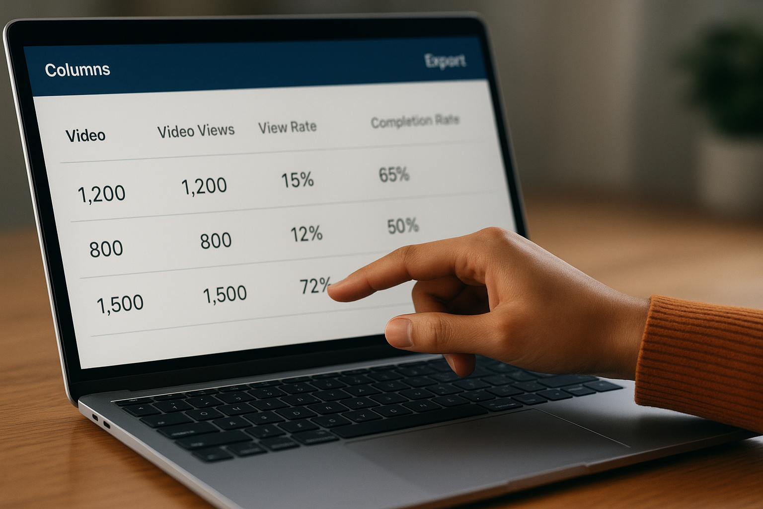 Selecting video metrics