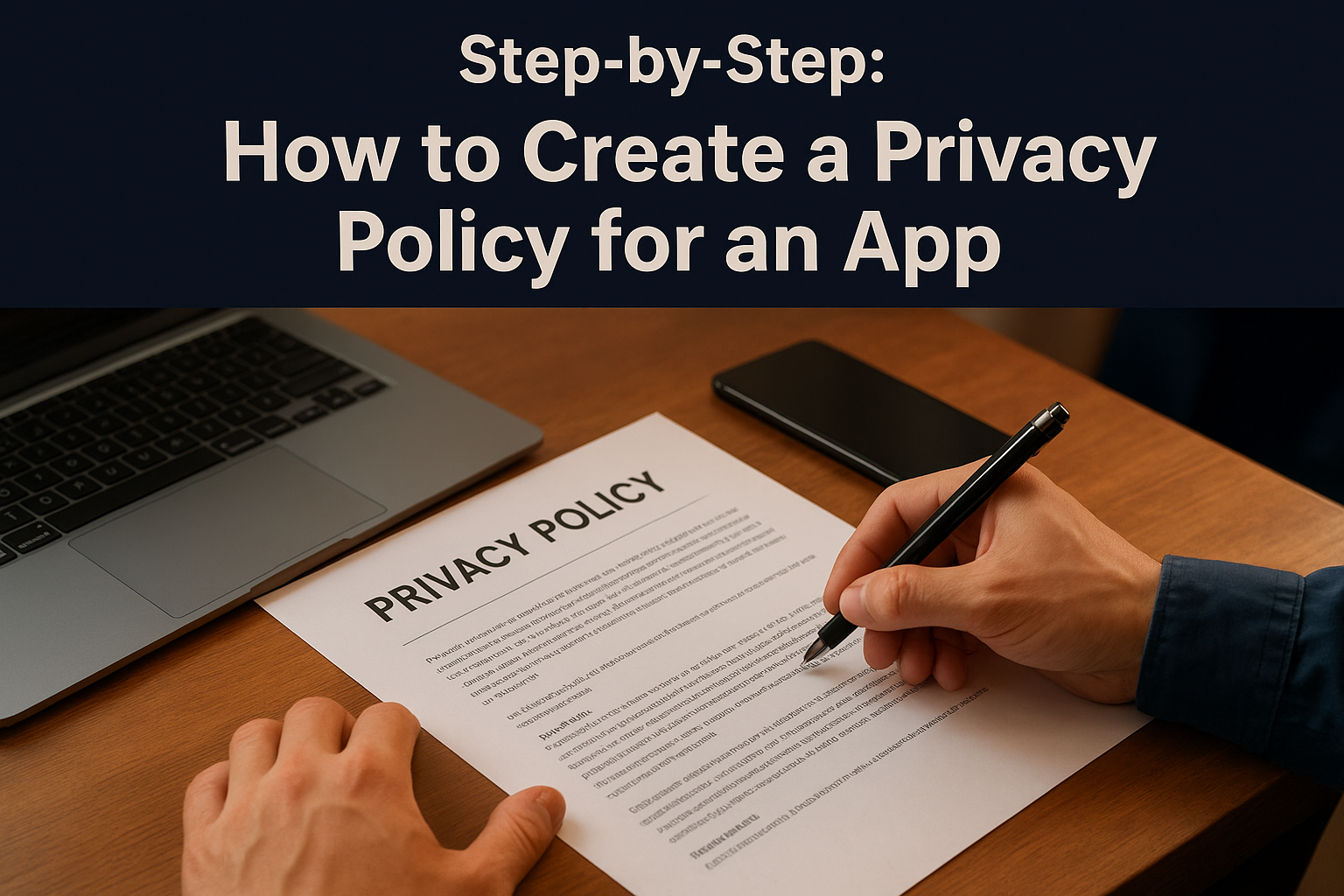 Step-by-Step: How to Create a Privacy Policy for an App