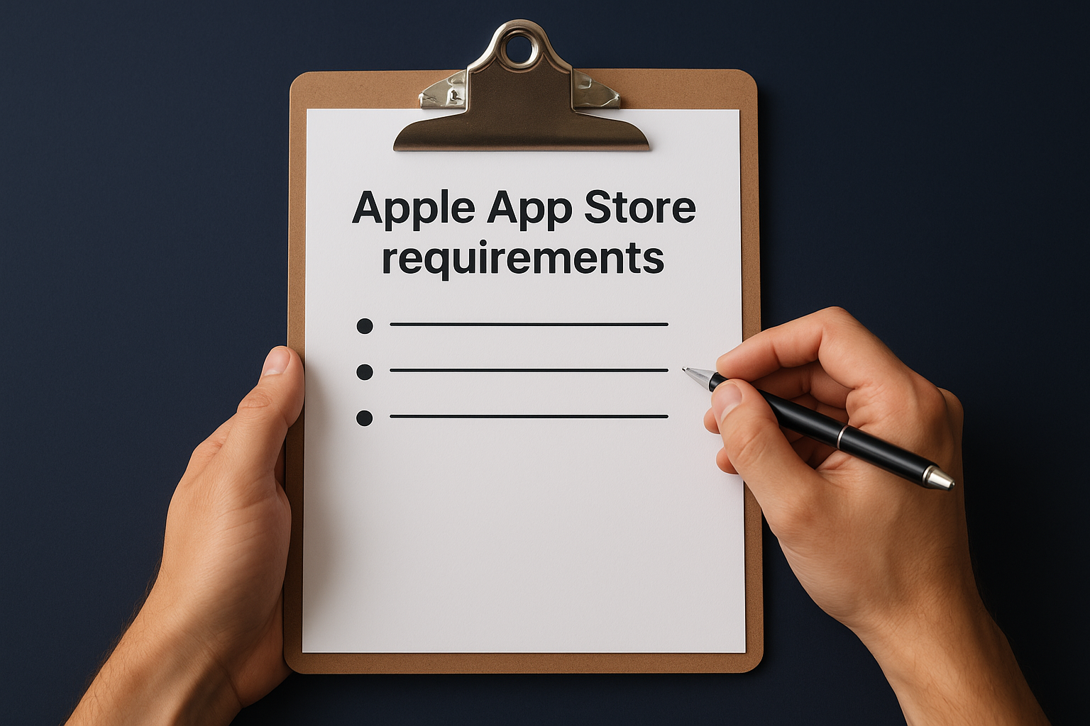 Apple App Store requirements