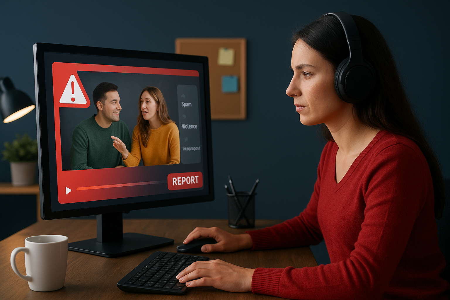 How the moderation process works