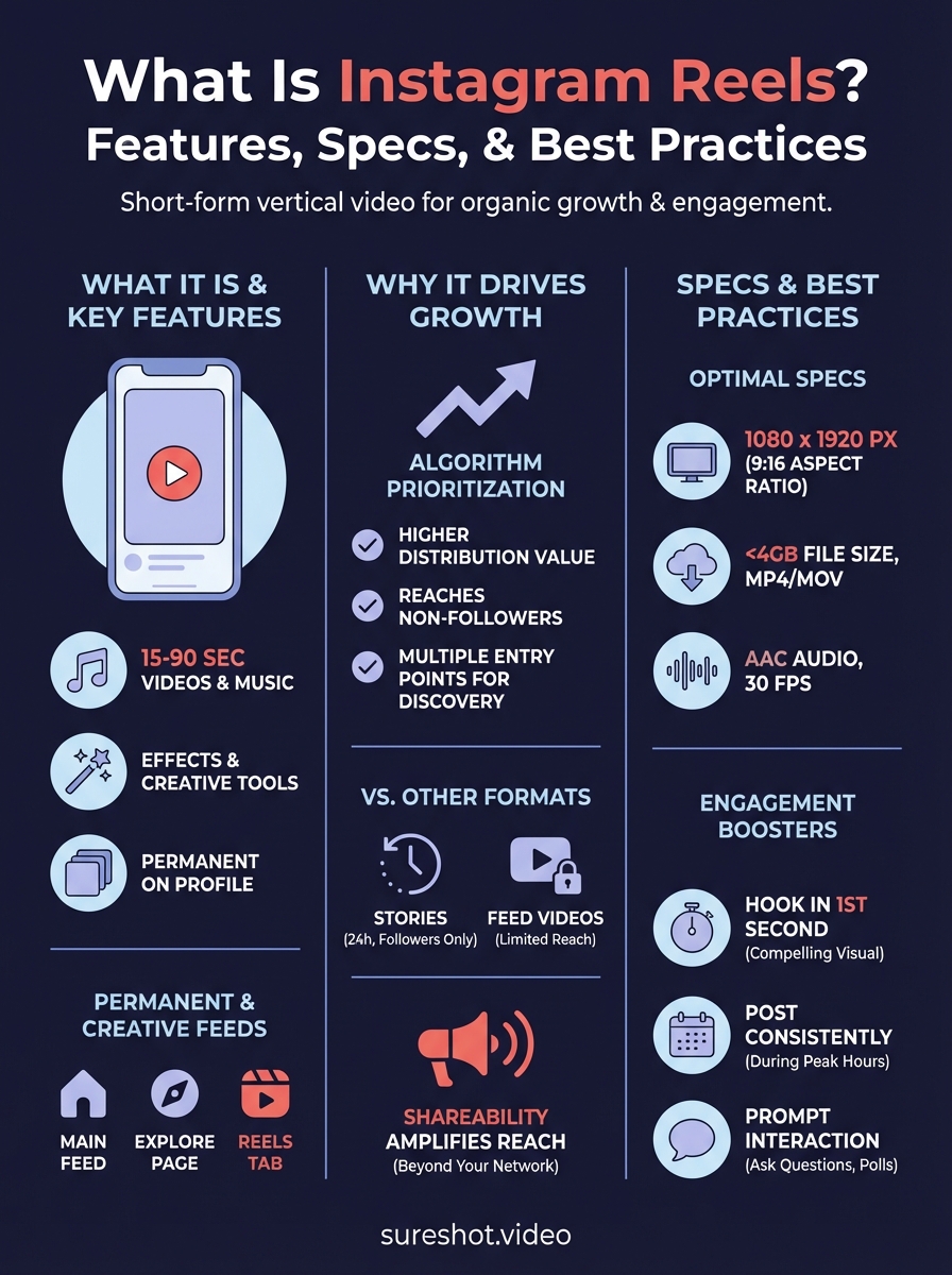 what is instagram reels infographic
