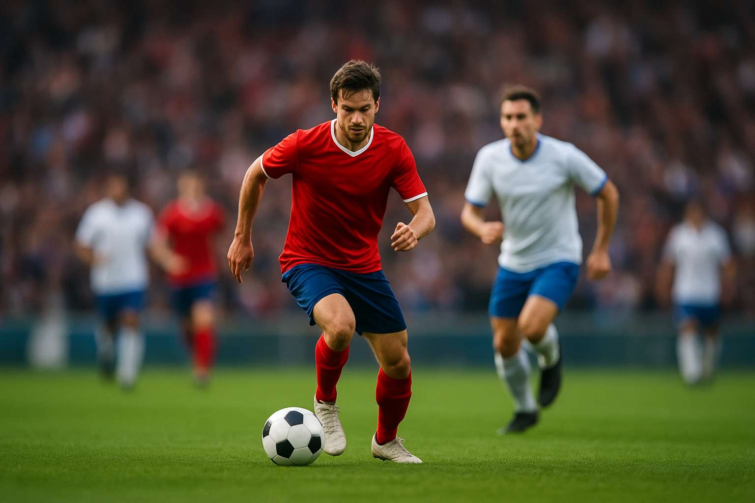 Step 4. Utilize background blur for wide shots