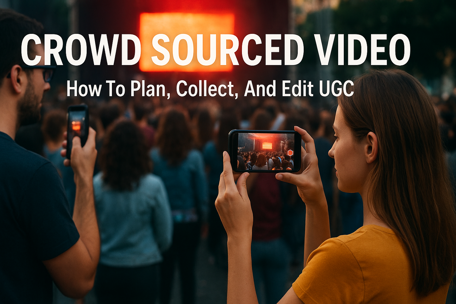 Crowd Sourced Video: How To Plan, Collect, And Edit UGC