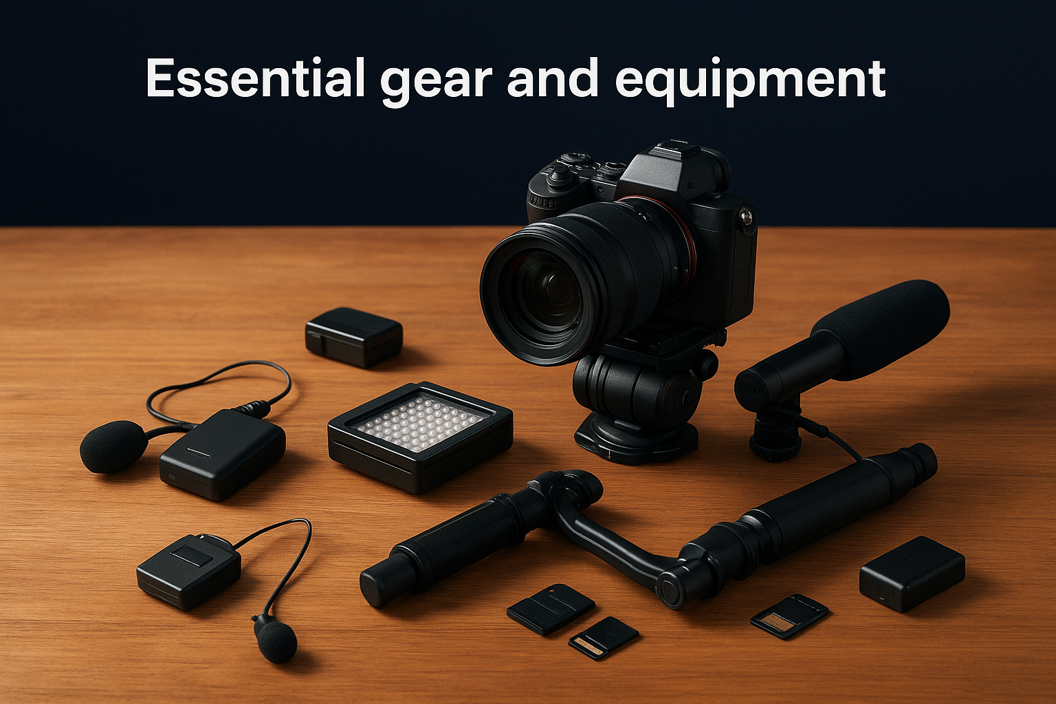 Essential gear and equipment